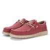 DERNA HEY DUDE | FLACHE SCHUHE WALLY BRAIDED ROT Outlet