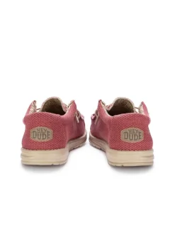 DERNA HEY DUDE | FLACHE SCHUHE WALLY BRAIDED ROT Outlet