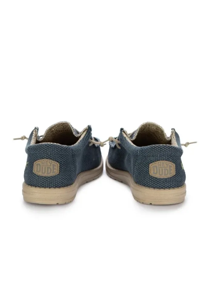 HEY DUDE SHOES HEY DUDE | FLACHE SCHUHE WALLY BRAIDED NACHTBLAU Fashion