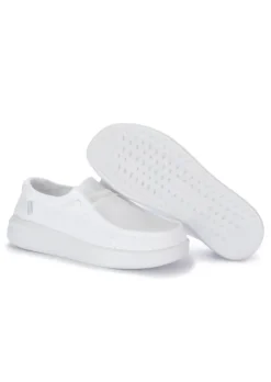 HEY DUDE SHOES HEY DUDE | FLACHE SCHUHE WENDY RISE EYELET WEISS Online