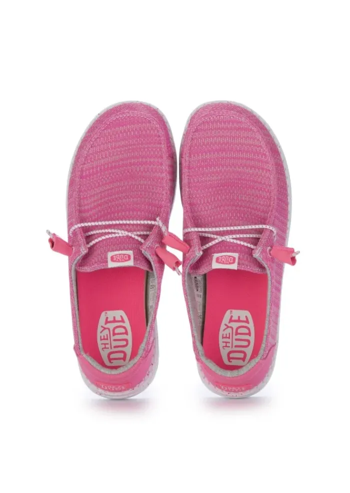 HEY DUDE SHOES HEY DUDE | FLACHE SCHUHE WENDY SPORT MESH FUCHSIE Discount