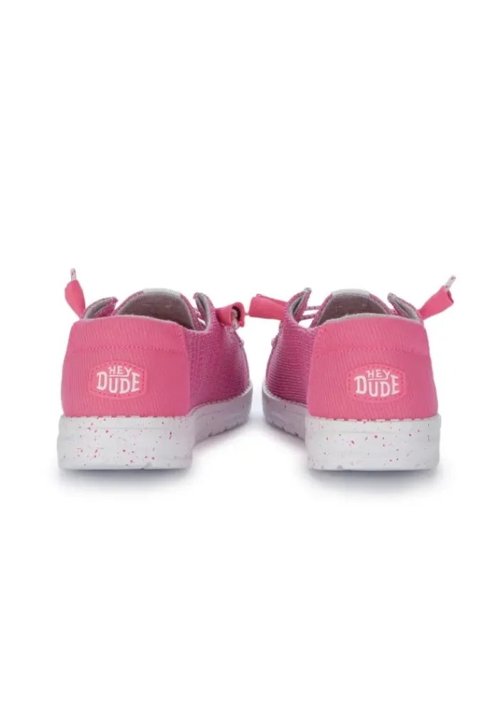 HEY DUDE SHOES HEY DUDE | FLACHE SCHUHE WENDY SPORT MESH FUCHSIE Discount