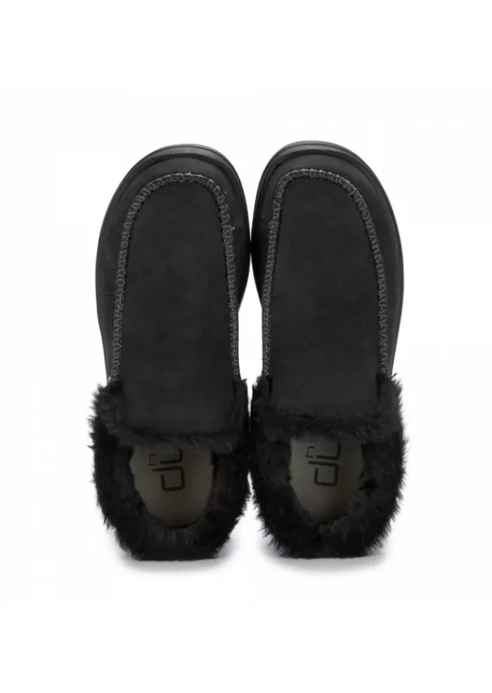 HEY DUDE SHOES | DAMEN STIEFELETTEN DENNY GRIP JET SCHWARZ New