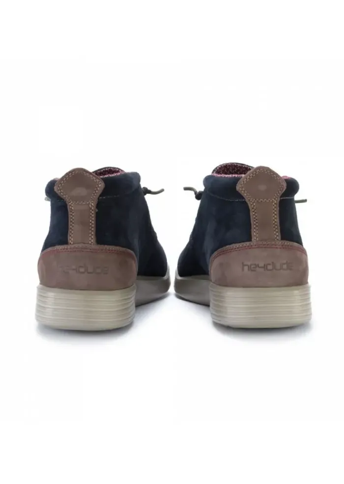 HEY DUDE SHOES | DESERTSTIEFELETTEN JO SUEDE OCEAN BLAU Clearance