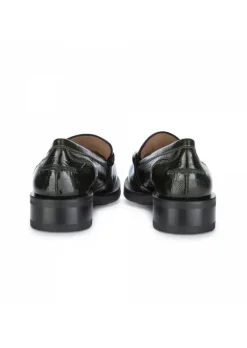 IL BORGO FIRENZE | DAMEN FLACHE SCHUHE LACK FINISH GRÜN Sale