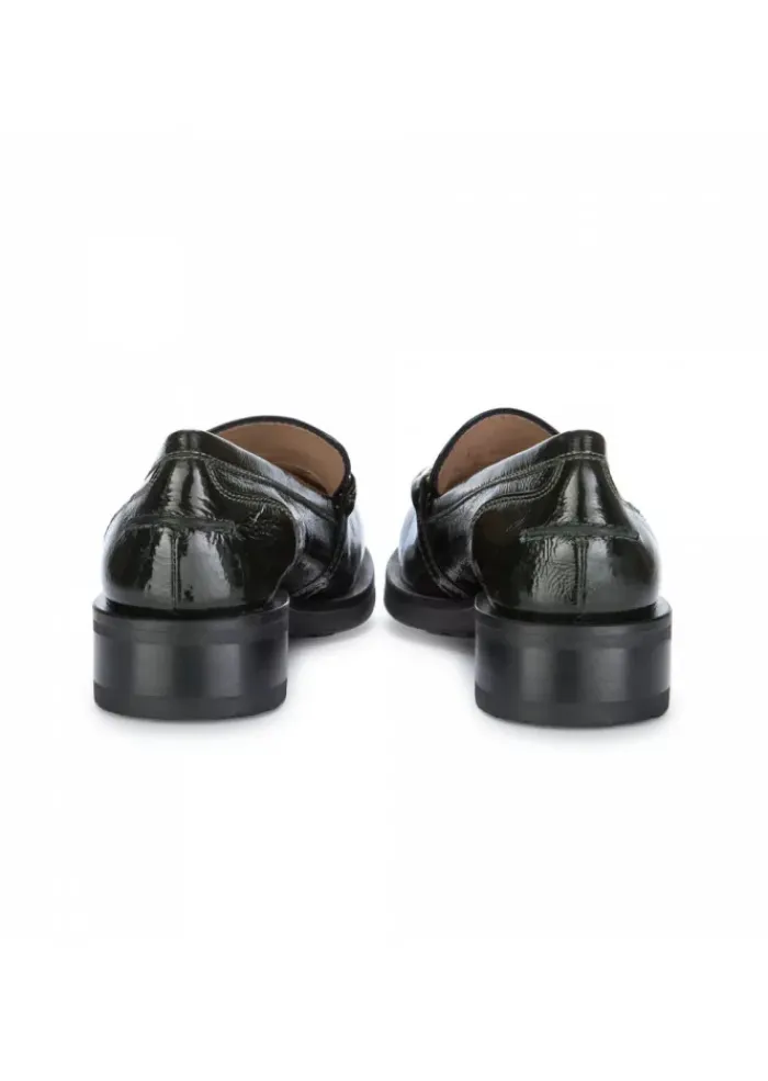 IL BORGO FIRENZE | DAMEN FLACHE SCHUHE LACK FINISH GRÜN Sale