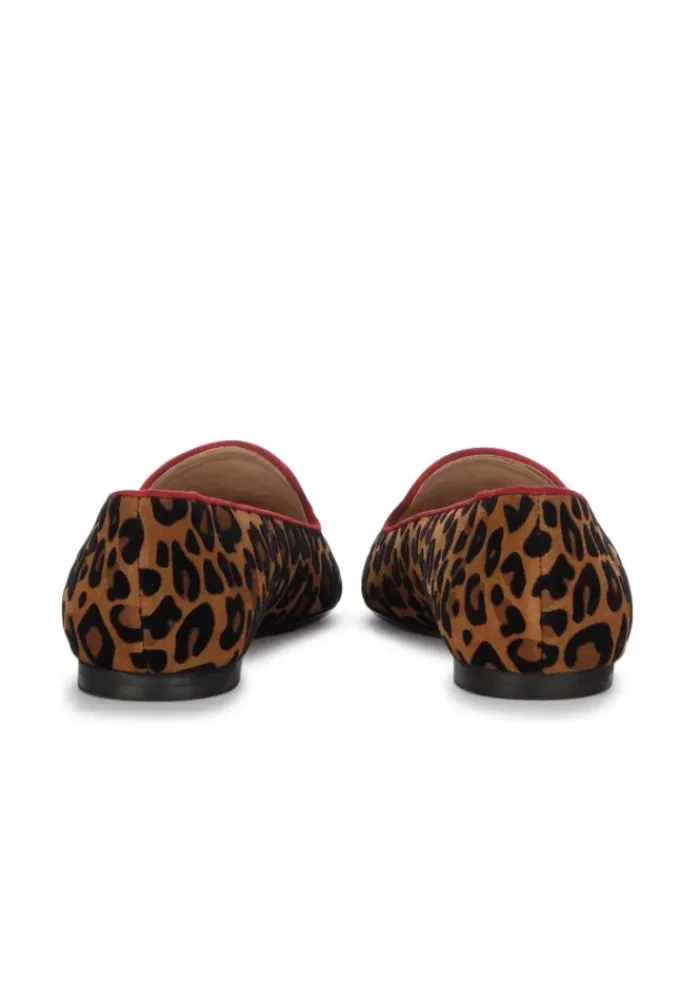 IL BORGO FIRENZE | FLACHE SCHUHE LEOPARDINO BRAUN SCHWARZ ROT Best