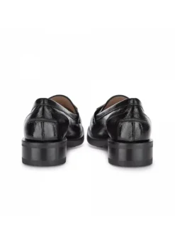 IL BORGO FIRENZE | FLACHESCHUHE LACK FINISH SCHWARZ Clearance