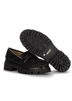 IL BORGO FIRENZE | LOAFER DAMA SCHWARZ Online