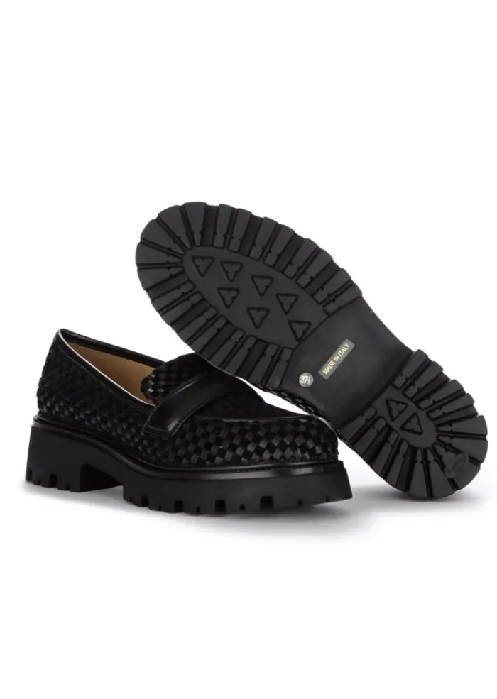 IL BORGO FIRENZE | LOAFER DAMA SCHWARZ Online