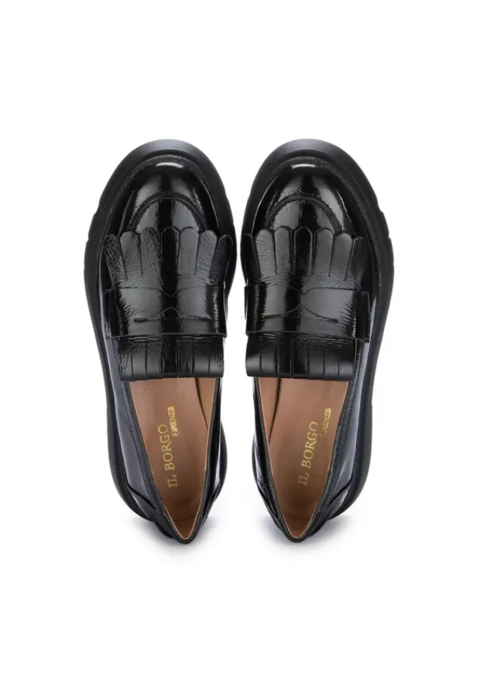IL BORGO FIRENZE | LOAFERS LEDER FRANSEN SCHWARZ Outlet