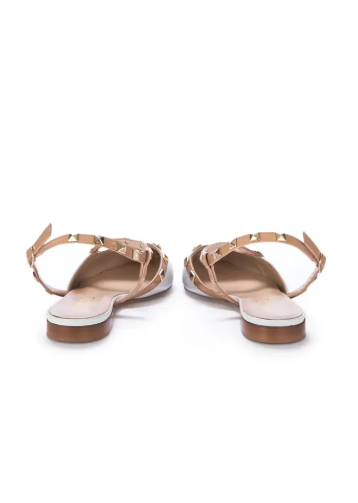IL BORGO FIRENZE | SLINGBACK GLOSSY WEIß Hot