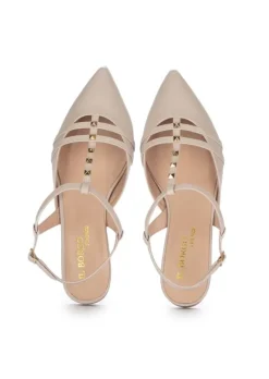 IL BORGO FIRENZE | SLINGBACK IMPERO BRICH BEIGE New