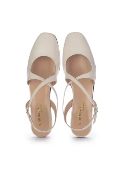 IL BORGO FIRENZE | SLINGBACK HARROODS CREMEWEIß Online