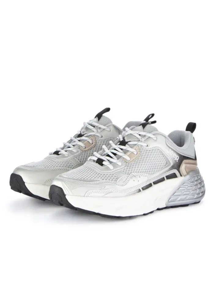JEEP | SNEAKER GROOVE LAMINATED SILBER Outlet