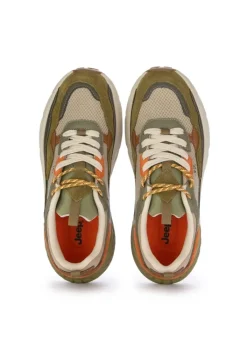 JEEP | SNEAKER GROOVE MESH GRÜN BEIGE Discount