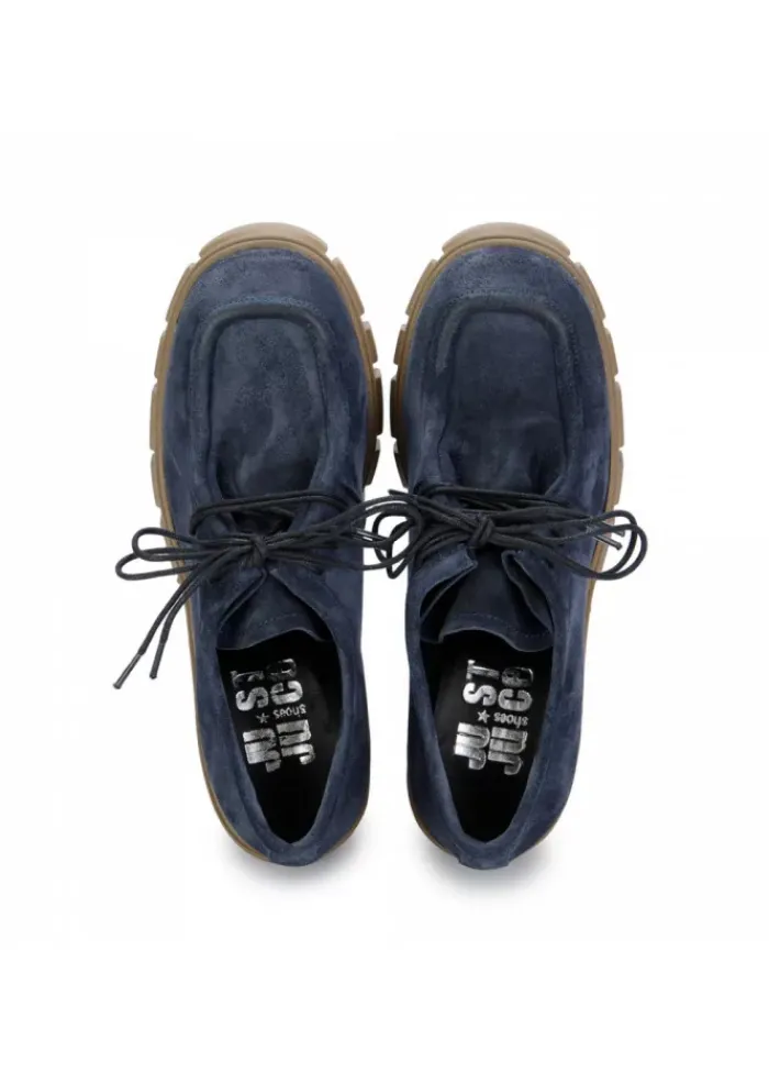 JUICE | ABSATZSCHUHE AUS WILDLEDER BLAU New