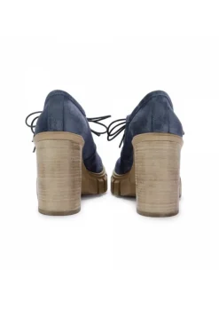 JUICE | ABSATZSCHUHE AUS WILDLEDER BLAU New