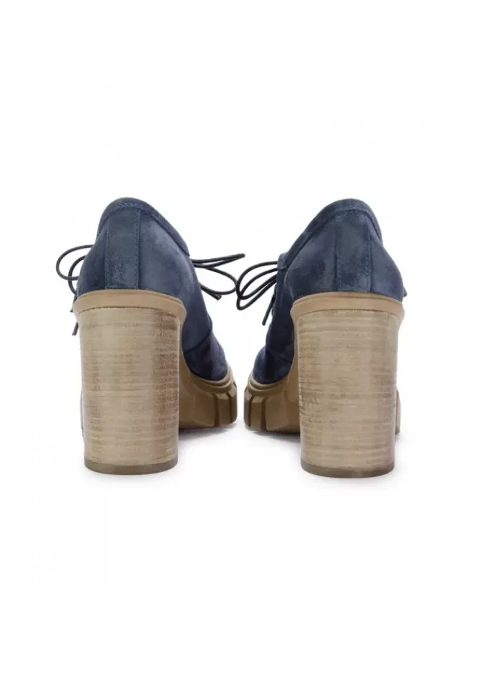 JUICE | ABSATZSCHUHE AUS WILDLEDER BLAU New