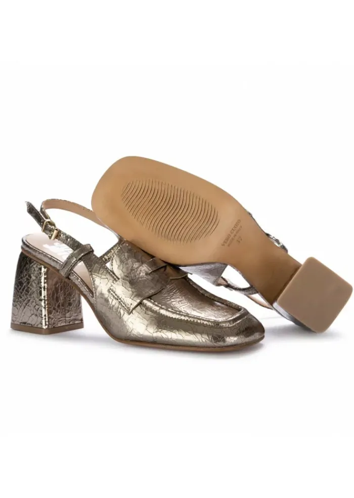 JUICE | ABSATZSCHUHE CRACK BRONZE Online