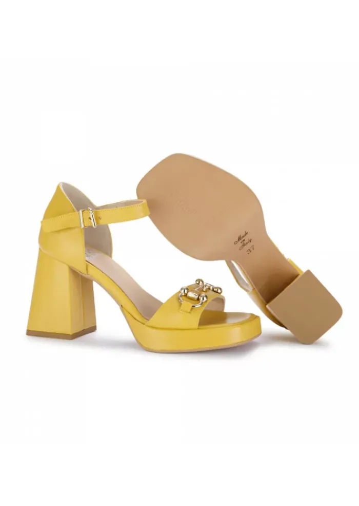 JUICE | ABSATZSCHUHE VITELLO AUS LEDER GELB Clearance