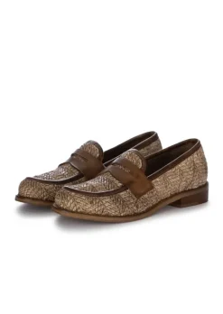 JUICE | LOAFER RAFFIA BRAUN Online
