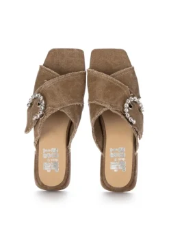 JUICE | SANDALEN CANVAS SCHMUCK BRAUN Online