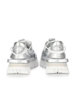 JUICE | SNEAKER PAILETTEN WEIß GRAU Clearance