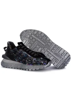 JUICE | SNEAKER PAILLETTES SAMT MEHRFARBIG New