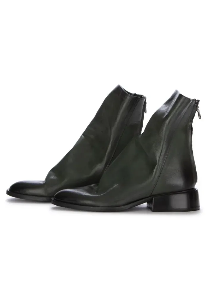 JUICE | STIEFELETTEN MOKA PETROLIO GRÜN New