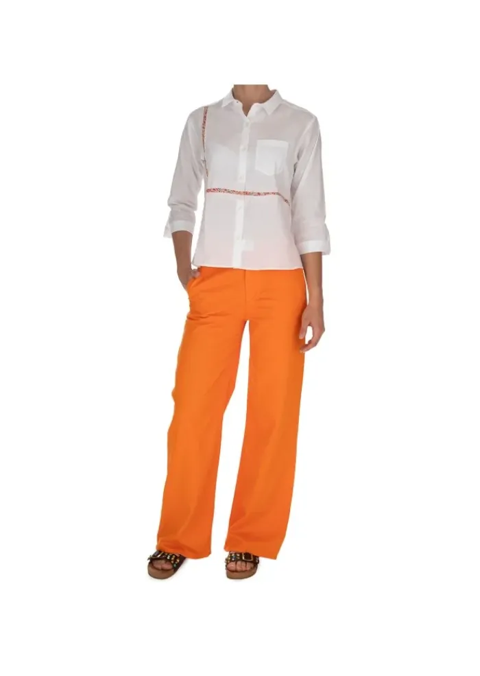 KARTIKA | HOSE WEITEM BEIN ORANGE New