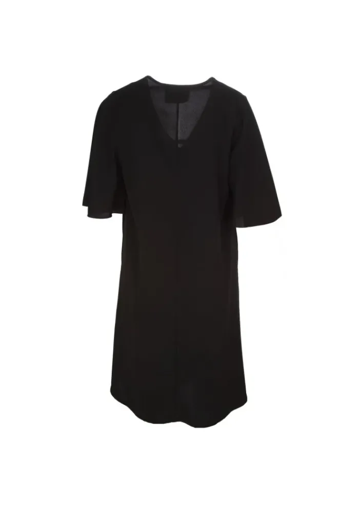 KARTIKA | KLEID V-AUSSCHNITT SCHWARZ Discount