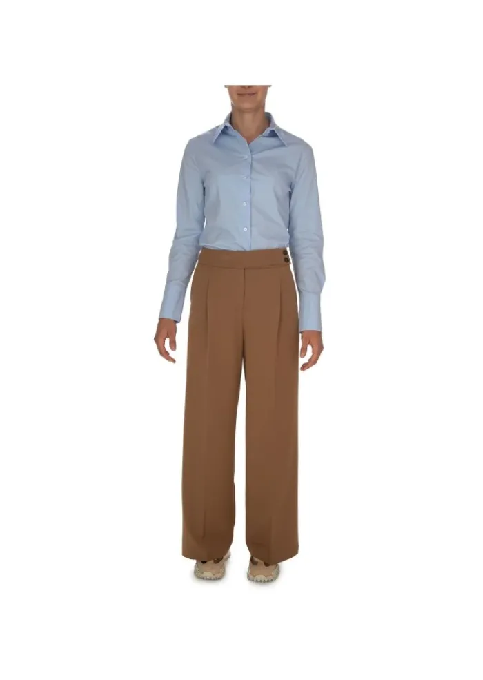 KARTIKA | TAILLIERTES HEMD HELLBLAU Sale