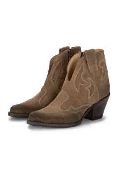 KEEP | COWBOY STIEFELETTEN WILDLEDER SAND BRAUN Discount