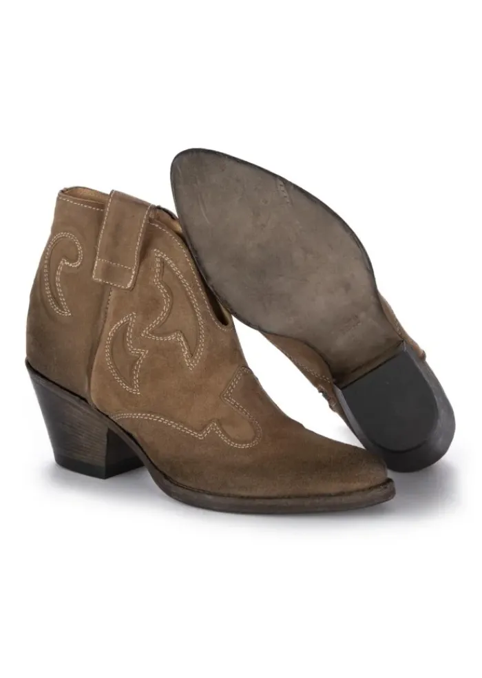 KEEP | COWBOY STIEFELETTEN WILDLEDER SAND BRAUN Discount
