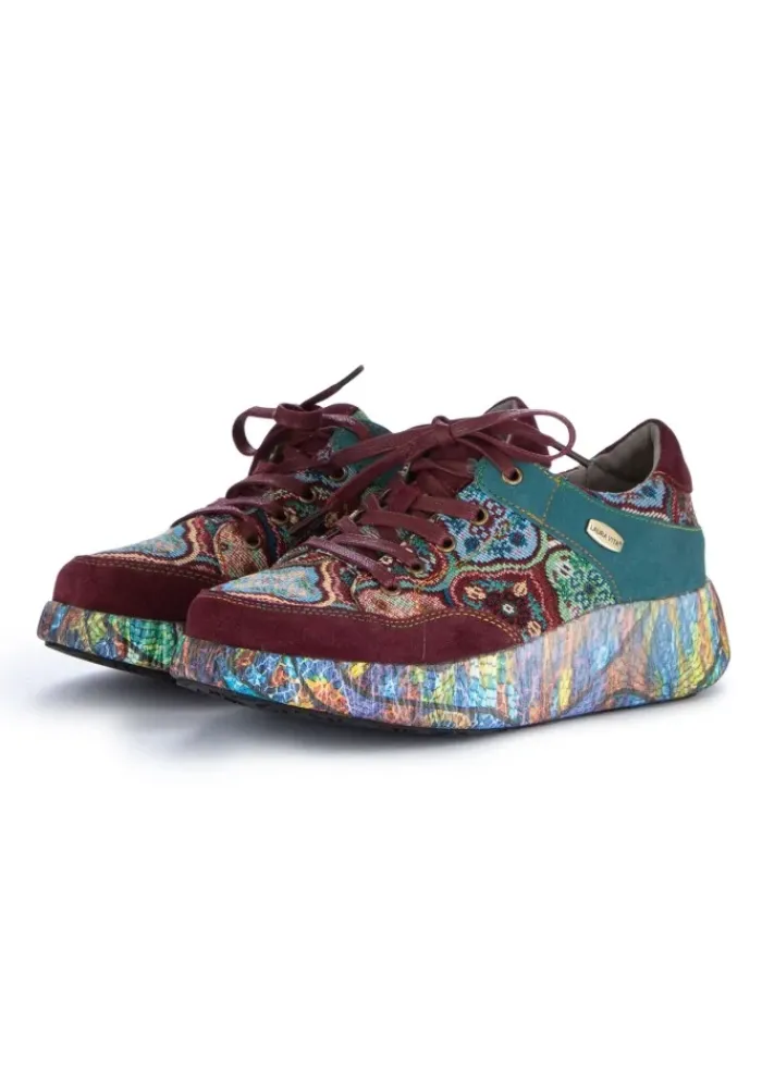 LAURA VITA | SNEAKER NIKITO WINE BORDEAUX MEHRFARBIG Online