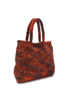 LE DAF | SHOPPER TASCHE SVEZIA ORANGE HELLBLAU BRAUN Online