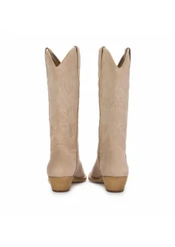 LEMARE' LEMARE' | TEXAN STIEFEL LONDON ECRU New