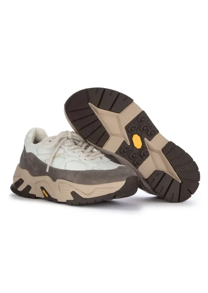 LEMARGO | SNEAKER CERVO GRAFITE WEIß BRAUN New