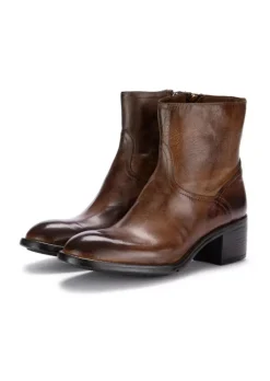 LEMARGO | STIEFELETTEN RANCH LEDER BRAUN Fashion