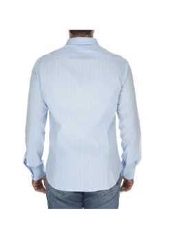 LIBERTY ROSE | HEMD BLAKE STREIFEN HELLBLAU WEIß Discount