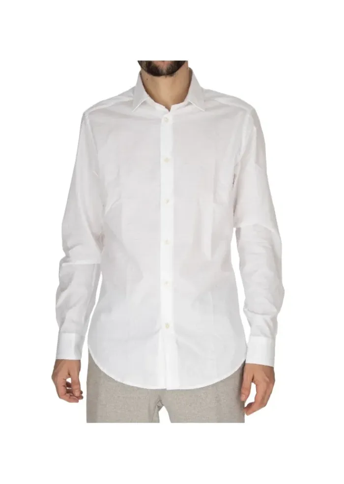 LIBERTY ROSE | HEMD BLAKE ERHABENE TEXTURE WEISS Sale