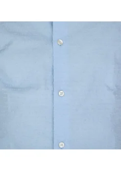 LIBERTY ROSE | HEMD BLAKE ERHABENE TEXTURE HELLBLAU Clearance