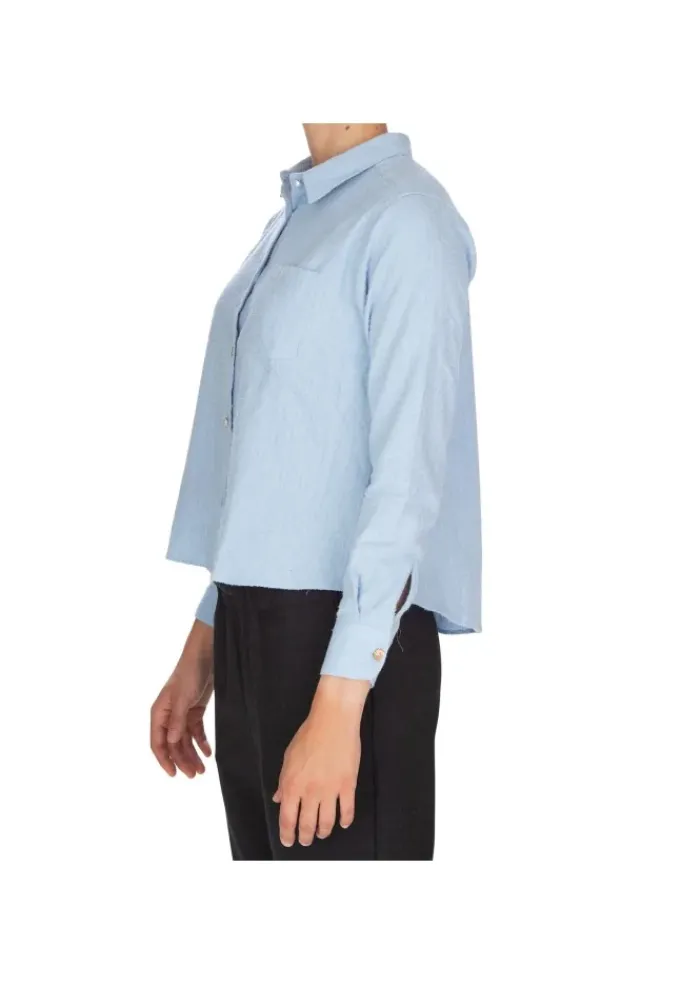 LIBERTY ROSE | HEMD CLAUDIA HELLBLAU Discount