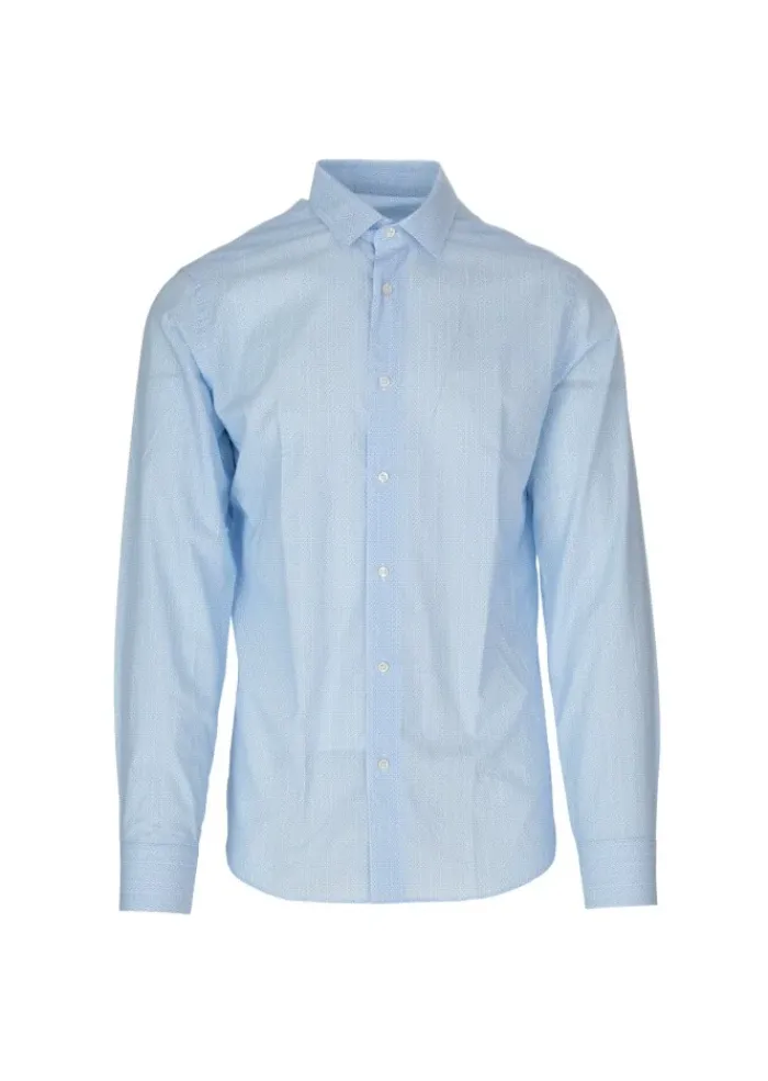 LIBERTY ROSE | HEMD MIKRODRUCK HELLBLAU Hot
