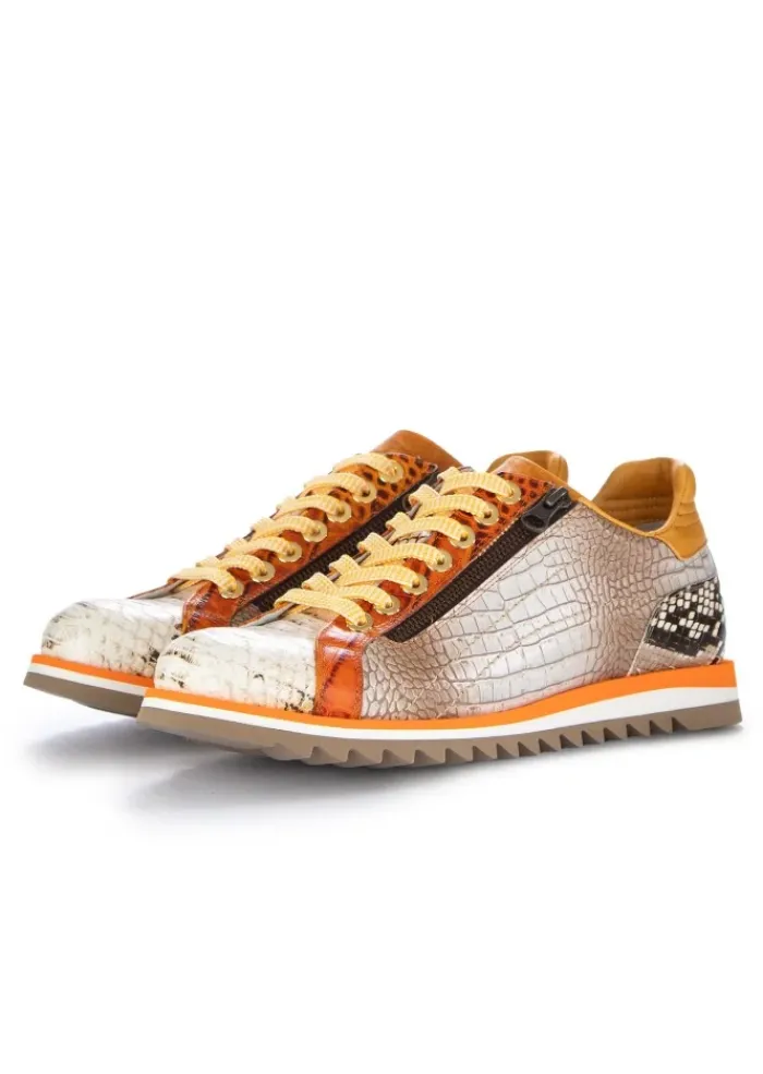 LORENZI | SCHNÜRSCHUHE TROPEA LATTE MEHRFARBIG Hot