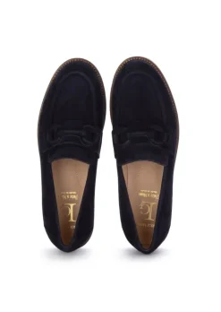 LUCA GROSSI | LOAFER CAMOSCIO DUNKELBLAU Best