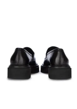 LUCA GROSSI | LOAFER NATUR LEDER SCHWARZ New