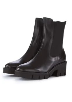 LUCA GROSSI | STIEFELETTEN MIT ABSATZ NATUR SCHWARZ Discount