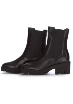 LUCA GROSSI | STIEFELETTEN MIT ABSATZ NATUR SCHWARZ Discount